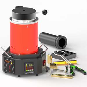 Fourneau de fusion électrique à induction pour l'or, l'argent et le cuivre, avec creuset en graphite, kit de four de fusion pour l'or - Product Image 3