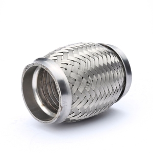 <span class=keywords><strong>Tubo</strong></span> de <span class=keywords><strong>tubo</strong></span> flexible de escape trenzado SS304 con enclavamiento para piezas de escape Automotrices - Product Image 6