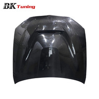 Capot avant style GTS en fibre de carbone 3K pour BMW F90 G30 G38, mise à niveau BK Tuning Série 5 G30 G38 M5 F90, couvre-moteur