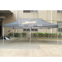 10X12 tente publicitaire d'auvent personnalisée tentes pop-up pour les événements d'affichage de salon commercial tente chapiteau extérieure