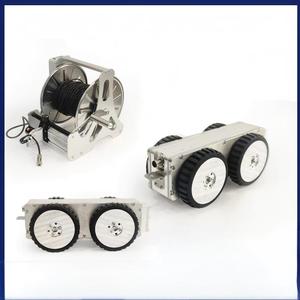 Tùy chỉnh CCTV 100mm Wifi <span class=keywords><strong>Mini</strong></span> Ống kiểm tra bánh xích Robot máy ảnh IP68 không thấm nước 100-200 mét cáp ứng dụng phần mềm đếm Chiều dài - Product Image 2