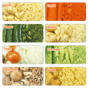 Picador Manual de Verduras para Cocina, Triturador de Alimentos, Cortador de Ajo y Cebolla, Picador Manual de Alimentos con Cuchillas de Acero Inoxidable - Product Image 3