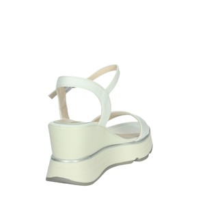 K-9653 sandali con tacco nero aperto punta altezza crescente plateau zeppe per la primavera estate attività all'aperto in gomma PU PVC soletta - Product Image 3