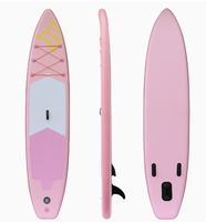 Planche de surf gonflable légère avec valve haute pression-Gonflage de 5 minutes pour les sports nautiques et les voyages