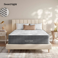 Matelas Euro Top en latex de luxe moderne, style hôtel 5 étoiles, confort haute densité, ressorts ensachés 5 zones, pour chambre, appartement, hôpital