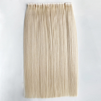 Haiyi Extensions de cheveux avec ruban adhésif pour salon de coiffure Extensions de cheveux humains vierges Remy avec cuticule complète Ruban invisible pour extension de cheveux humains