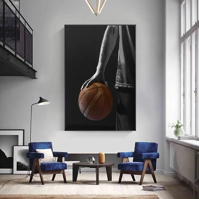 Basketball Dream Modern Sports Art Posters And Prints Paintings on Canvas Wall Art Pictures For Living Room HomeCuadros Decor