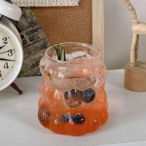 <span class=keywords><strong>Verre</strong></span> moderne de grande taille, fabriqué à la main, à <span class=keywords><strong>double</strong></span> <span class=keywords><strong>paroi</strong></span>, isolé, résistant à la chaleur, en borosilicate, de forme créative en forme de raisin, respectueux de l'environnement, nouveau design - Product Image 1