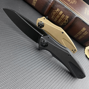 Couteau pliant de survie EDC extérieur Ker Shaw NATRIX 7008, manche antidérapant G10, camping, randonnée, bricolage, OEM, lame 8Cr14Mov - Product Image 5