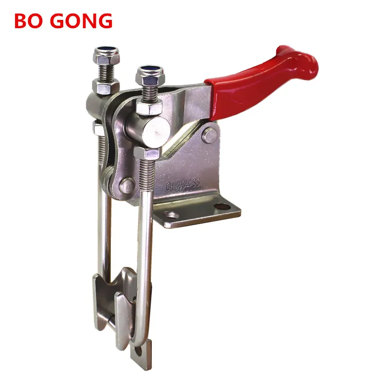 GH-40344-SS Latch-Action 304 stainless steel Toggle Clamp Quick Release U Bolt Self-lock Catch Clip 900Kg Capacity GH40344