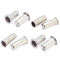 nut and bolt manufacturing pistachio nuts salted Small countersunk inner and outer half hexagonal blind hole rivet nuts