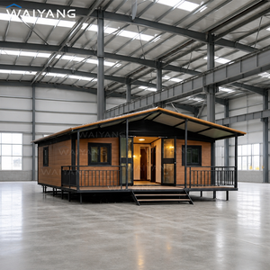 Casa Container Pieghevole Espandibile Mobile Prefabbricata con Cucina e Bagno, Pronta per Essere Abitata, Personalizzabile, Produzione Diretta - Product Image 1