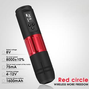 Nouvelle arrivée Ensemble complet de pistolets à tatouer rotatifs sans fil Kit complet et complet pour les tatouages - Product Image 6