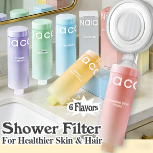 Filtro de Ducha Perfumado B, Purificador de Agua para Belleza de la Piel VC, Suavizante de Agua para Baño, Aromaterapia, Filtro de Ducha con Vitaminas - Product Image 1