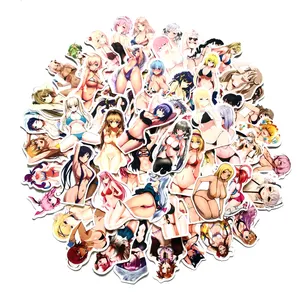 lucu stiker Suppliers-Baru 100 Buah/Tas Stiker Gadis Kelinci Seksi Stiker Anime Hentai Waifu Bikini Vinil Lucu Wanita & Loli Stiker Dewasa