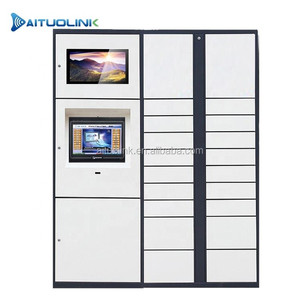 Serrure électronique intelligente Casier de livraison de colis en acier/métal pour l'université/immeubles de bureaux et les communautés de résidence - Product Image 2