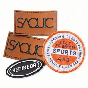 Custom Fabric Embroidered Patch Badges Sew on Embroidery Patches Clothing Leather Patch - Product Image 2