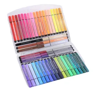 Maleisië Relatiegeschenken Briefpapier Set Voor Kinderen Kleuterschool Leerlingen Multi Kleur Pen 24 Kleuren Whiteboard Marker Pen