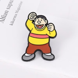 En gros, badges et épingles en métal émaillé, motifs dessins animés, mignons, souvenirs, anime, épingles de revers Hunter en émail souple, en stock - Product Image 5
