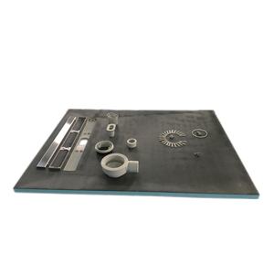 Tablero de espuma XPS certificado CUPC 800X900 <span class=keywords><strong>Plato</strong></span> de <span class=keywords><strong>ducha</strong></span> con drenaje lineal de 20mm de espesor con arandela de <span class=keywords><strong>goma</strong></span> - Product Image 3