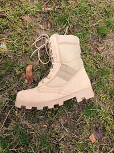 Bottes <span class=keywords><strong>Alang</strong></span> personnalisées, bottes de randonnée et d'entraînement en cuir de vachette respirant, à tige haute, pour le désert, vente directe d'usine - Product Image 4