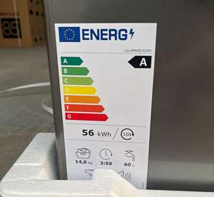 <span class=keywords><strong>Lavadora</strong></span> de Carga Frontal de <span class=keywords><strong>14</strong></span> <span class=keywords><strong>kg</strong></span> con <span class=keywords><strong>Secadora</strong></span> Independiente 2 en 1, Automática, Eléctrica, de Plástico para Uso Doméstico - Product Image 3