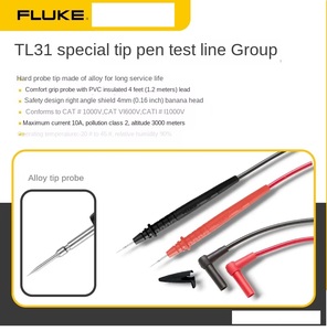 For Original Pen TL 31 Watch <b>Clamp</b> Silicone Wire Special Tip Black/Red TL31 TL75/71/20 - Product Image 5