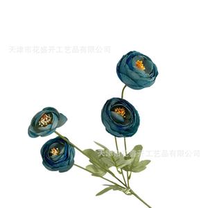 Artificial <b>Flowers</b> Tea Roses <b>Silk</b> <b>Flower</b> High Simulation Home Decor Wedding Arrangement CM 01 - Product Image 5
