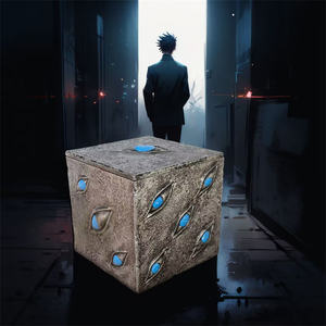 HESPER 10CM Jujutsu Prison Realm Gojo Satoru Figurine de collection en PVC, figurine d'anime japonaise - Product Image 2