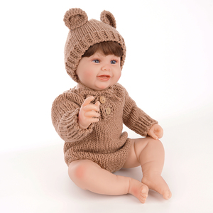 <span class=keywords><strong>Bebe</strong></span> africano recién nacido realista ladrillos personalizados Mini cocina Carro de madera arte hombres marcas <span class=keywords><strong>Reborn</strong></span> silicona bebé muñeca - Product Image 2