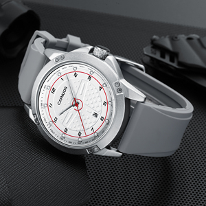 Montre pour homme CAINUOS, <span class=keywords><strong>grand</strong></span> cadran circulaire, texture tendance, classique, simple, atmosphérique, <span class=keywords><strong>mouvement</strong></span> à quartz exquis, modè<span class=keywords><strong>le</strong></span> 5029G - Product Image 4