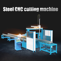 Robot de Corte de Vigas H, Máquina CNC para Cortar Vigas, Máquina de Corte por Plasma para Vigas H