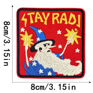 Patch brodé thermocollant rose avec motif Fille et Cheval et Mots Locaux pour la décoration de chapeaux et de sweats à capuche - Product Image 6