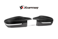 Cubiertas de Espejos Laterales Estilo M de Fibra de Carbono Seca para BMW Serie 5 G30 G8x (Volante a la Derecha)