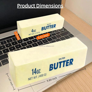 ของเล่นบีบเนื้อนุ่ม TPR ขนาด 25 ซม. บีบแล้วคืนตัวช้า บรรเทาความเครียด ของเล่นบีบอัดนุ่มๆ บรรเทาความวิตกกังวล - Product Image 5