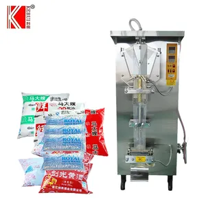 Zerui Automatic Small Milk Juice Beverage Water Liquid Detergent Pouch Sachet Bag Filling and Sealing Machine