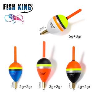 سمك الملك 2 + 2g 3 + 2g 4 + 2g 5 + 3g Barguzinsky تنوب تعويم النحاس عوامة الصيد العمودية Pesca لصيد سمك الشبوط - Product Image 3