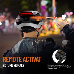 <span class=keywords><strong>Casque</strong></span> étanche Clignotants LED Phare <span class=keywords><strong>Casque</strong></span> de <span class=keywords><strong>vélo</strong></span> intelligent avec <span class=keywords><strong>Bluetooth</strong></span> - Product Image 5