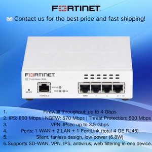 Fortinet FG-30G, FortiGate Original, Dispositivo de Firewall de Próxima Generación, IPS, Nuevo Hardware para Redes Empresariales, 1 Año de Garantía, Entrega Rápida - Product Image 6