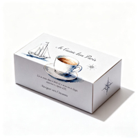 Tasse à café boîte-cadeau emballage en papier pour tasses à café et tasses en céramique conception personnalisée pour l'expédition et l'affichage au détail en gros