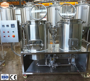 Thí Điểm Hệ Thống Sản Xuất Bia 1bbl Mini Nhà Máy Bia Hệ Thống 1 Thùng Bia Lên Men/Fermentor Cho Nhà Máy Bia Nhà Máy Nhà Máy - Product Image 6