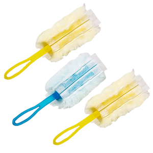 Dùng Một Lần 10Pcs Đa-Bề Mặt Swifter Khăn Lau Bụi Nạp Sợi Nhỏ Tĩnh Điện Khăn Lau Bụi Cho Làm Sạch - Product Image 1