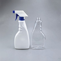 Flacon pulvérisateur à gâchette de 500ml pour pulvérisateur à pompe à usage domestique et commercial pour les soins de la peau et l'emballage de désinfectant pour toilettes