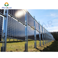 Clôture verticale de panneau solaire OEM personnalisé pour montage au sol Structure de panneau solaire debout