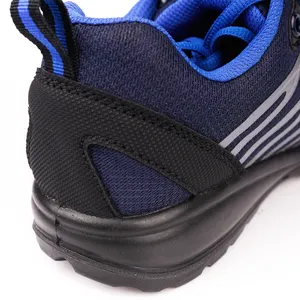Scarpe antinfortunistiche alla moda scarpe da ginnastica da lavoro con punta in acciaio da uomo scarpe da lavoro unisex antiscivolo anti-smash anti-pugnalata