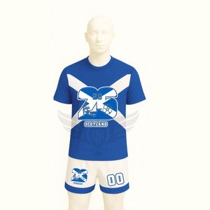 Ensemble de maillot de football écossais de haute qualité, maillot et short pour les supporters de football, tenue de match - Product Image 1