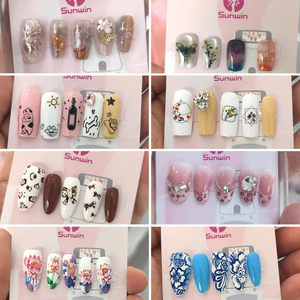 Máy in móng SUNWIN, in nghệ thuật móng tay tự làm, kết nối WIFI, tự động, thiết kế nghệ thuật 3D, máy in móng tay cho salon - Product Image 5