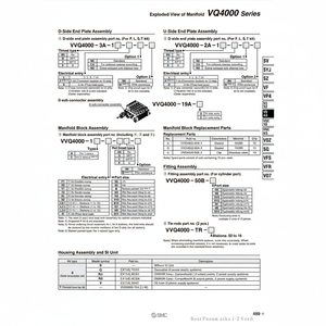 Conjunto de barra de acoplamiento SMC Pneumatics, piezas neumáticas - Product Image 1