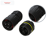 Connecteur LED femelle 3 broches 17,5A 450V AC EP030-2124-00 IP68 pour éclairage paysager