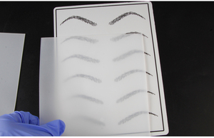 Pratica In Silicone trasparente In Lattice Pratica Del Tatuaggio Pelle Sintetica Microblading Della Pelle - Product Image 3